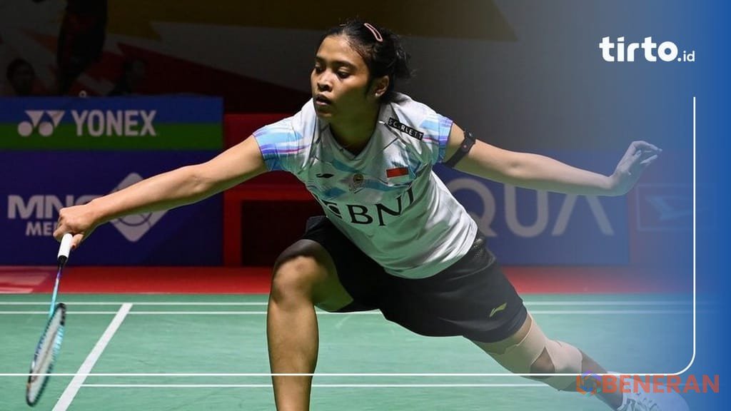 Gregoria Tunjung beraksi di semifinal Kumamoto Masters 2025. Saksikan siaran langsungnya!