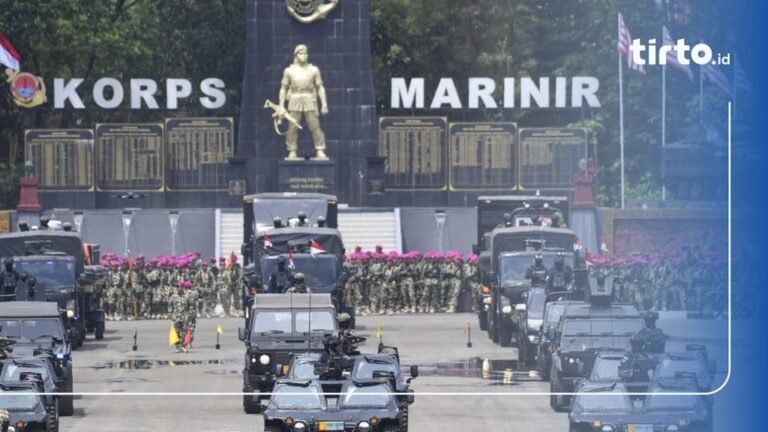 Korps Marinir rayakan HUT ke-80, 15 November 2025, mengenang sejarah dan semangat juang.