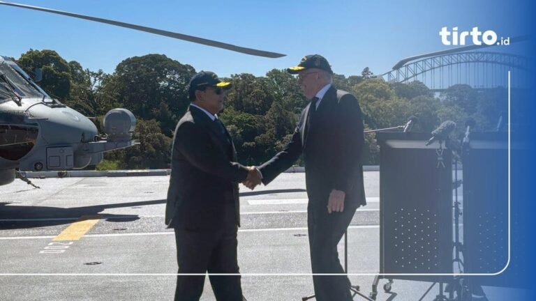 Prabowo Subianto dan Paul Keating bertukar pandangan strategis tentang ekonomi dan geopolitik regional.