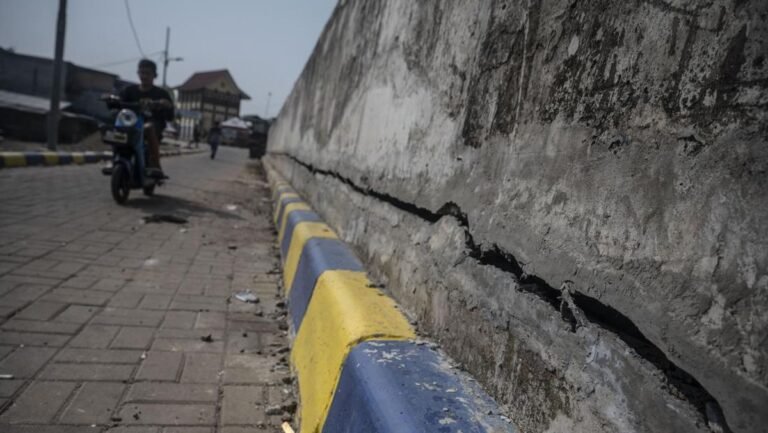 Dinas SDA DKI Selidiki Dugaan Rembesan Tanggul Pantai Mutiara