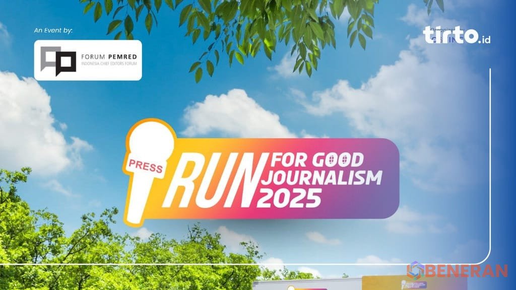 Lari santai Forum Pemred gaungkan kembali semangat jurnalisme bermutu.