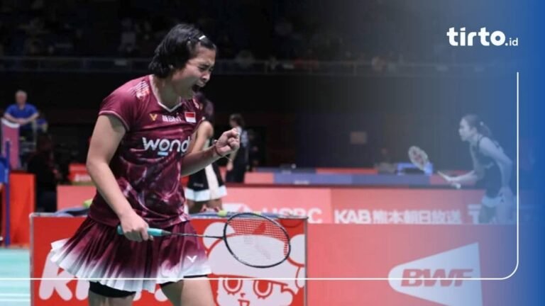 Gregoria Mariska Tunjung bangkit dari masa sulit, kini membidik gelar juara di Kumamoto Masters 2025.