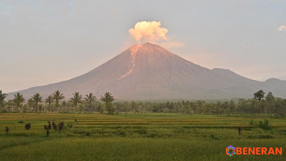 Gunung Semeru Turun Status ke Siaga Setelah Aktivitas Mereda