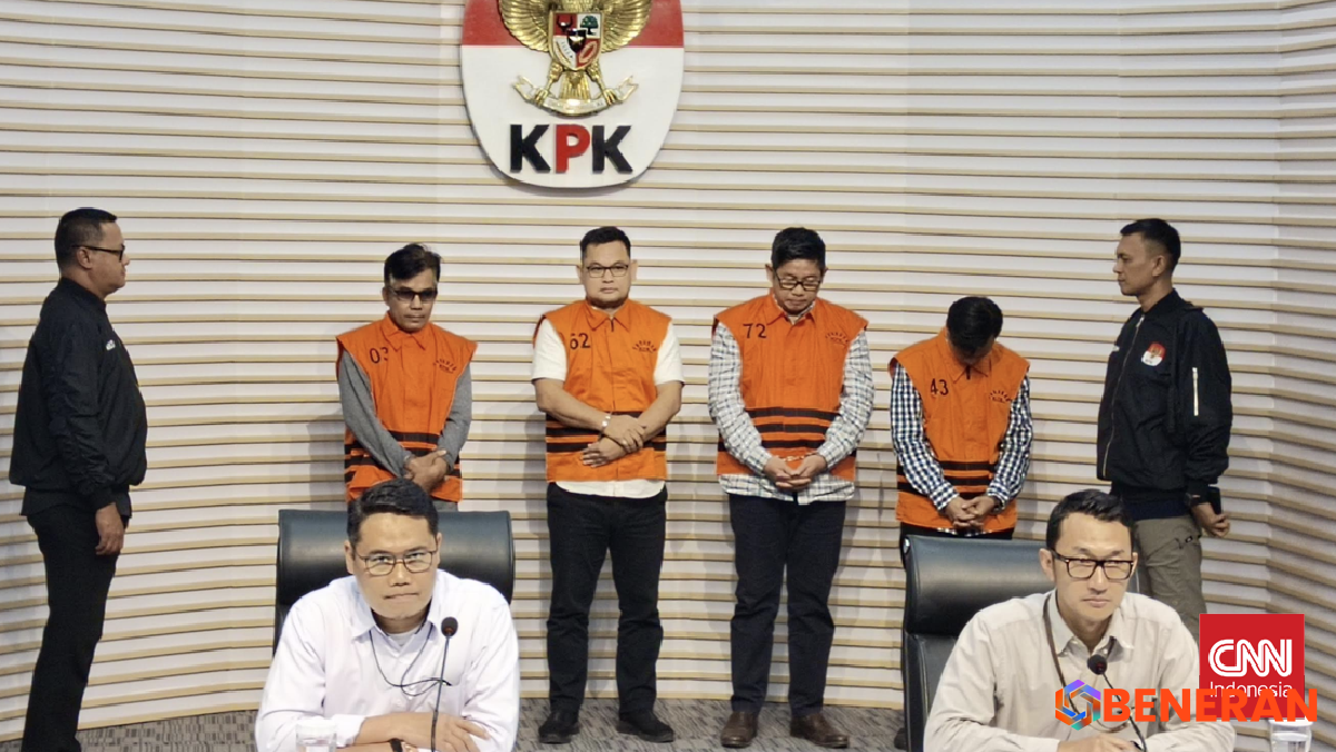 KPK Tahan Empat Tersangka Baru dalam Skandal Korupsi PUPR OKU