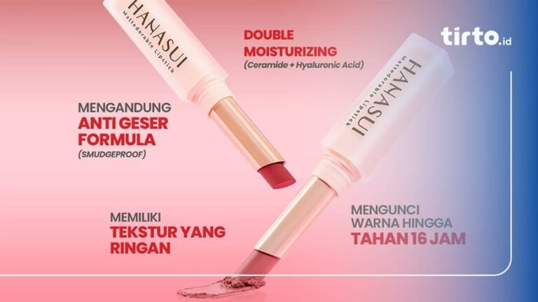 Hanasui: Temukan warna lipstik sempurna yang menawan untuk kulit sawo matangmu.