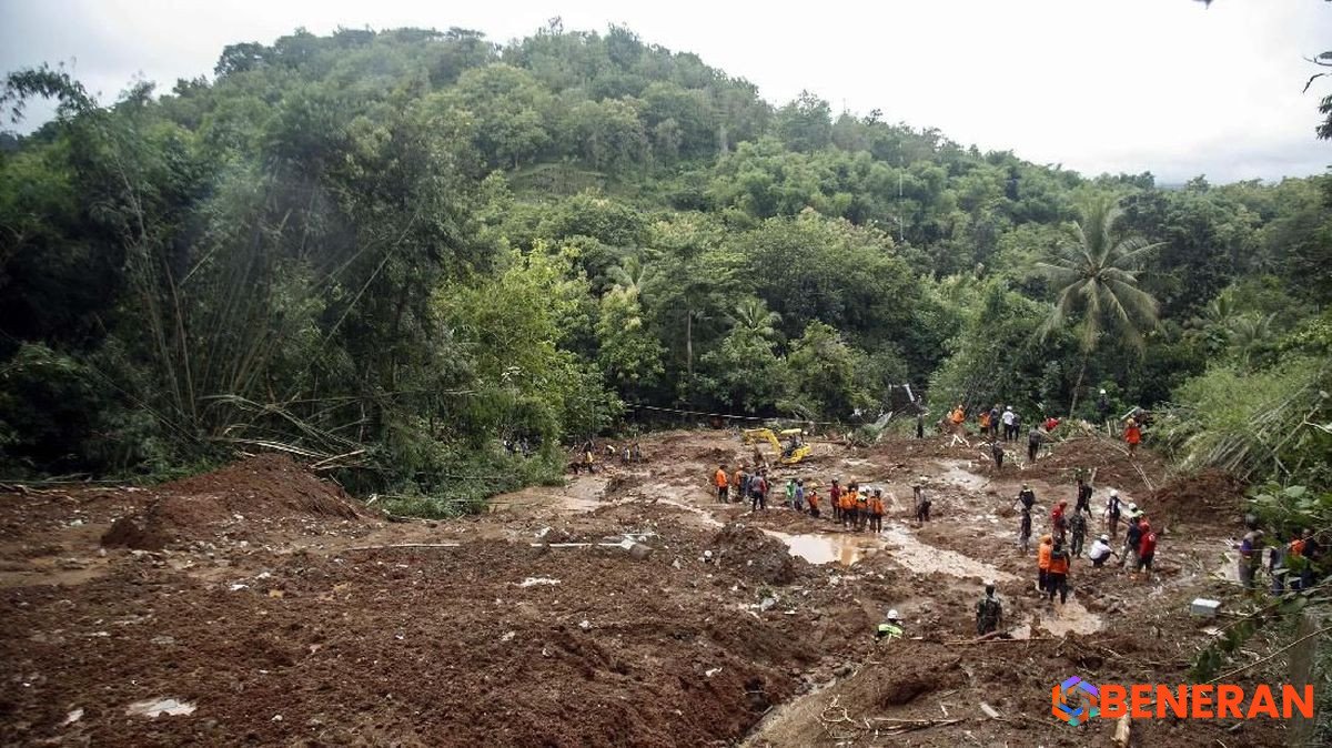 Longsor Lumpuhkan Akses Wunut-Sompok, Bantul Siaga Bencana
