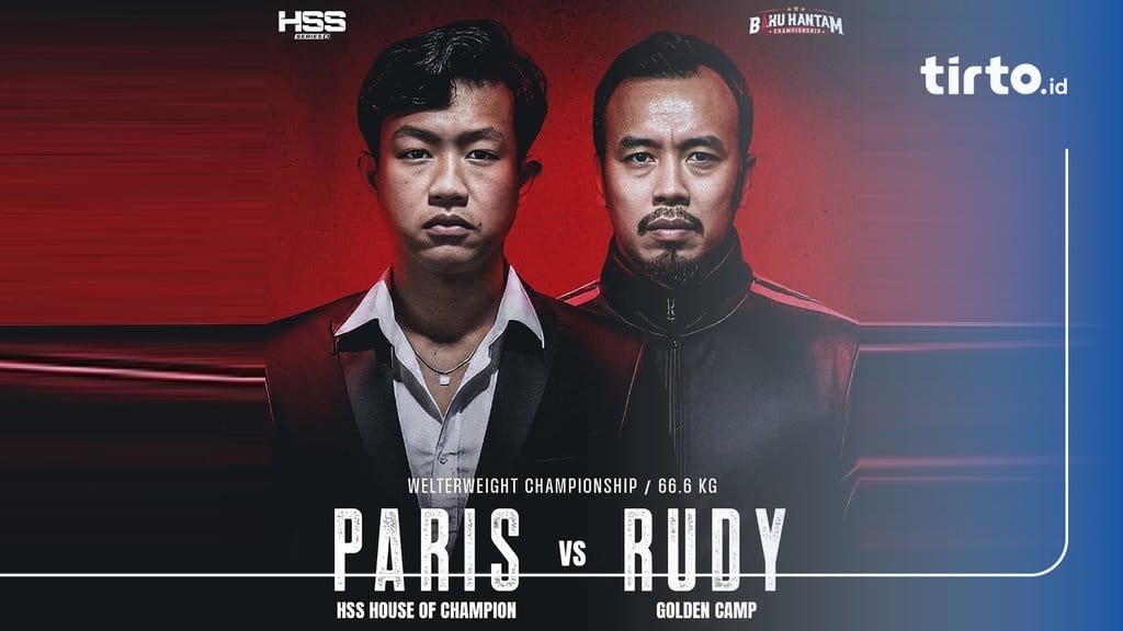 Panasnya duel Paris Pernandes melawan Rudy HSS di arena Baku Hantam.