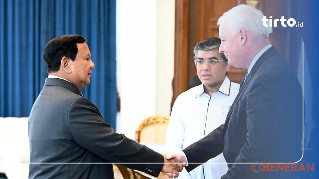 Prabowo Subianto berdiskusi dengan petinggi buruh global membahas isu-isu ketenagakerjaan penting.