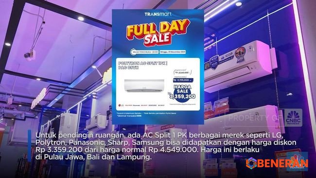 Promo Spesial AC Transmart: Diskon dan Gratis Pemasangan