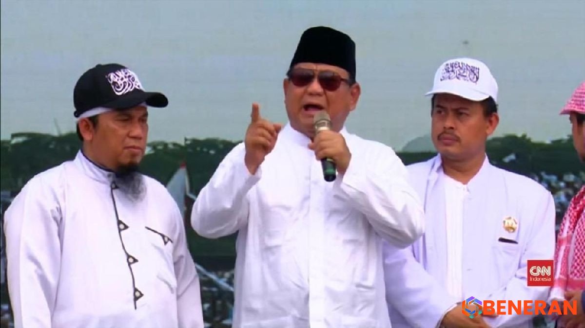 Reuni Akbar 212 Kembali Digelar di Monas, Prabowo Subianto Diundang