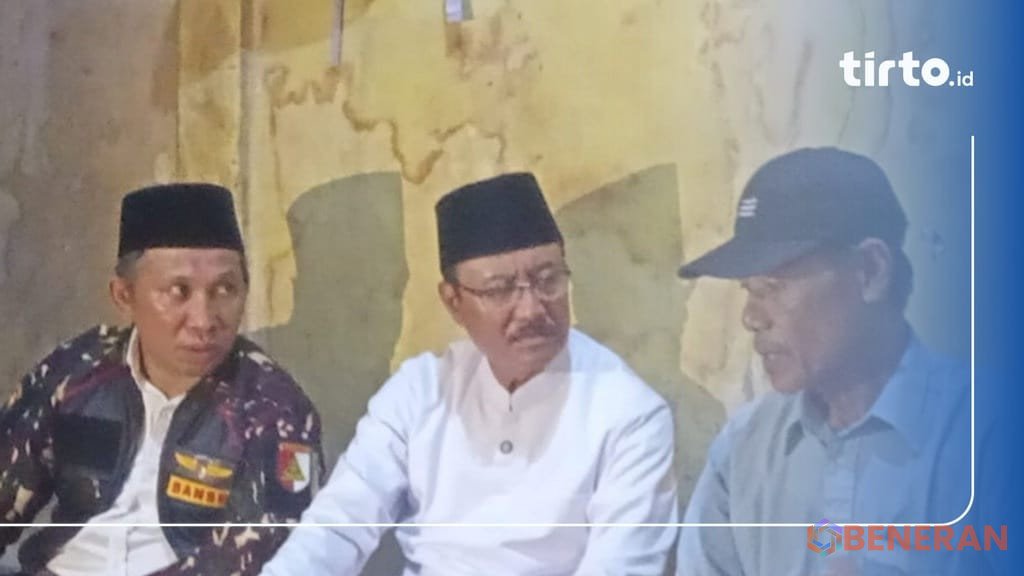 Kemensos serahkan santunan dan dukungan penuh untuk keluarga Hansip korban penembakan.