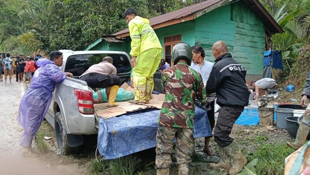 Tapanuli Utara Diterjang Bencana Ganda: Sembilan Tewas, 31 Orang Hilang