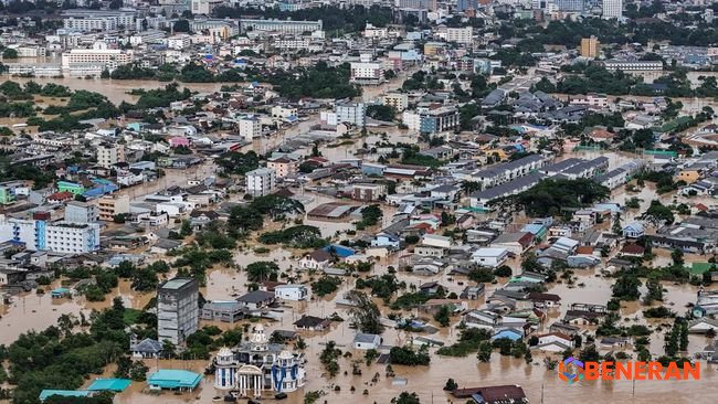 Thailand Selatan Dilanda Banjir Besar: Hat Yai Terendam Akibat Hujan Rekor