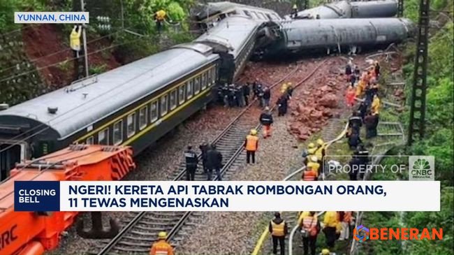 Tragedi Maut Rel Kereta: 11 Korban Jiwa Terekam Video