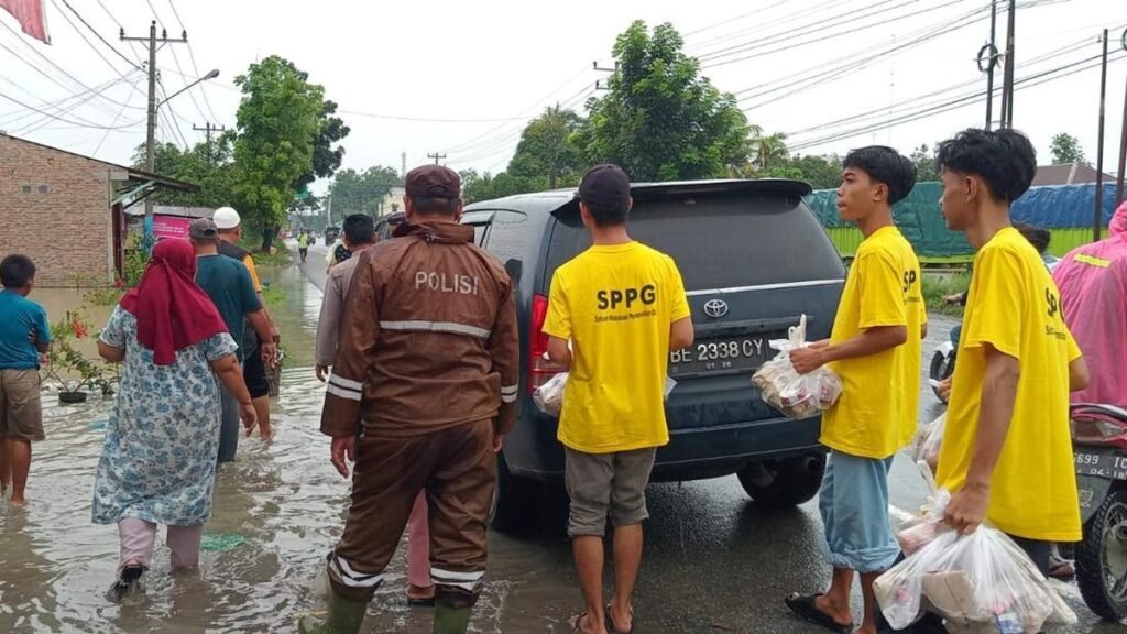 Update: 2 SPPG Polri di Serdang Bedagai Suplai Makanan ke Korban Banjir Sumut