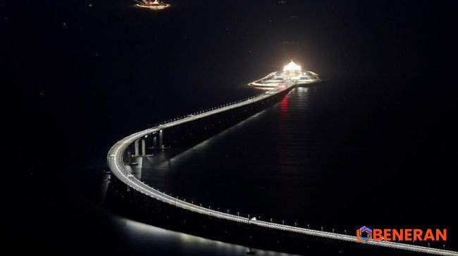 Update: Mengenal Jembatan-Terowongan HZMB, Proyek Ambisius Pemersatu China