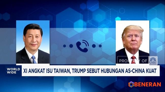 Xi dan Trump Bertelepon: Isu Taiwan Dibahas, Washington Tegaskan Relasi Kuat