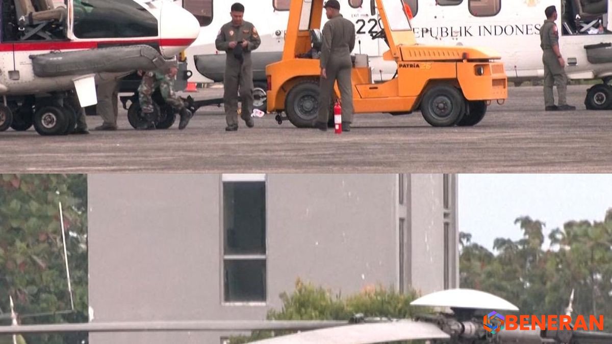 Helikopter Bawa Bantuan Mendesak untuk Korban Banjir dan Longsor Sumatra