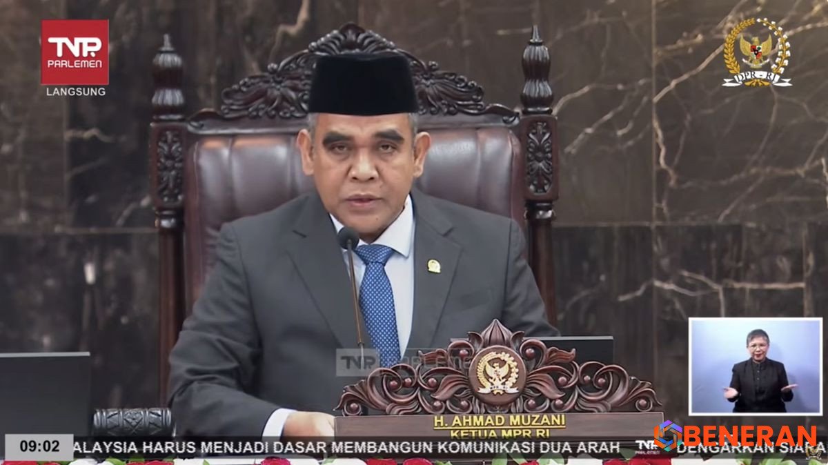 Ketua MPR Ahmad Muzani dan Presiden Prabowo Diskusikan Amendemen UUD 1945