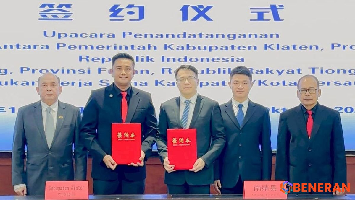 Klaten dan Nanjing Resmi Jalin Kemitraan Sister City