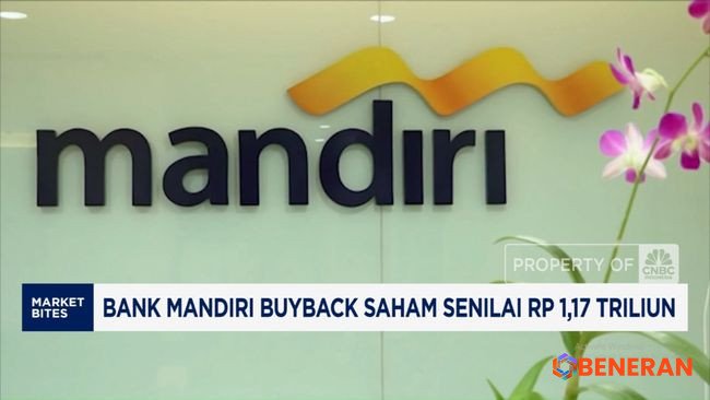 Langkah Strategis Bank Mandiri: Repurchase Saham Rp 1,17 T