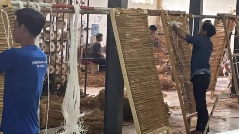 Produk Napi Cirebon Mendunia: Jaring Sabut Kelapa Tembus Pasar Korea Selatan