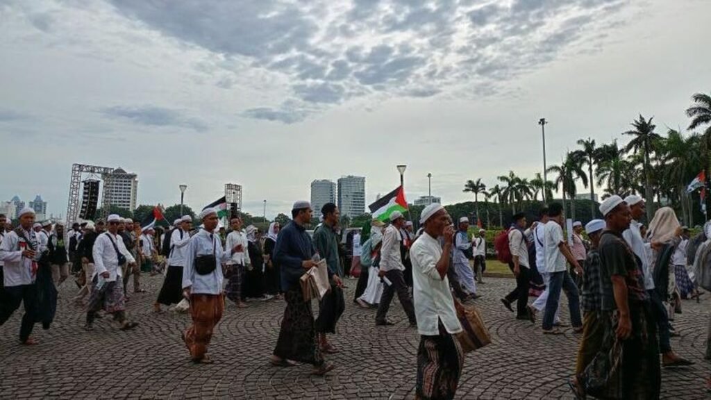 Reuni 212 Dimulai di Monas, Pemerintah Ingatkan Prioritas Keamanan