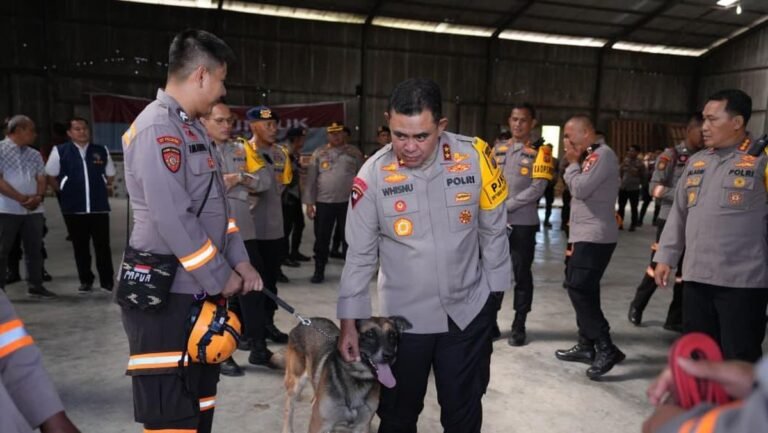 Update: Polda Sumut Terjunkan Anjing Pelacak Cari Korban Banjir dan Longsor
