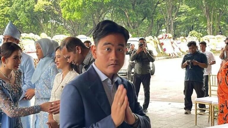 Gibran dan JK Hadiri Resepsi Sekpri Prabowo di TMII