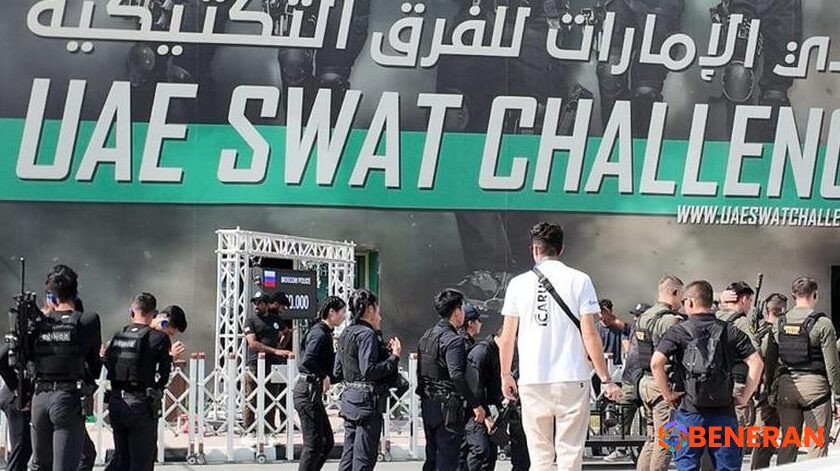 Brimob Polri Unjuk Gigi di Tantangan SWAT Global Dubai