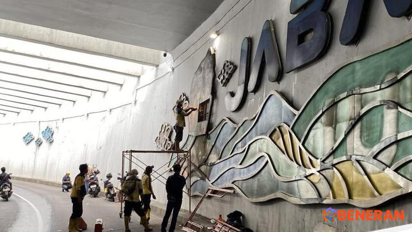 Mural Ridwan Kamil di Underpass Depok Dicopot, Ini Penjelasan Pemprov Jabar