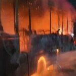 Bus Turis Hangus di Tol Cipali, Petugas Sigap Bertindak