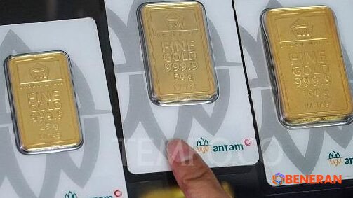 Harga Emas Antam Terkoreksi Tajam, Sentuh Level Rp 2.943.000 per Gram