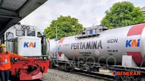 KAI Divre 1 Sumut Amankan Pasokan Bahan Bakar Vital untuk Operasional Kereta Api