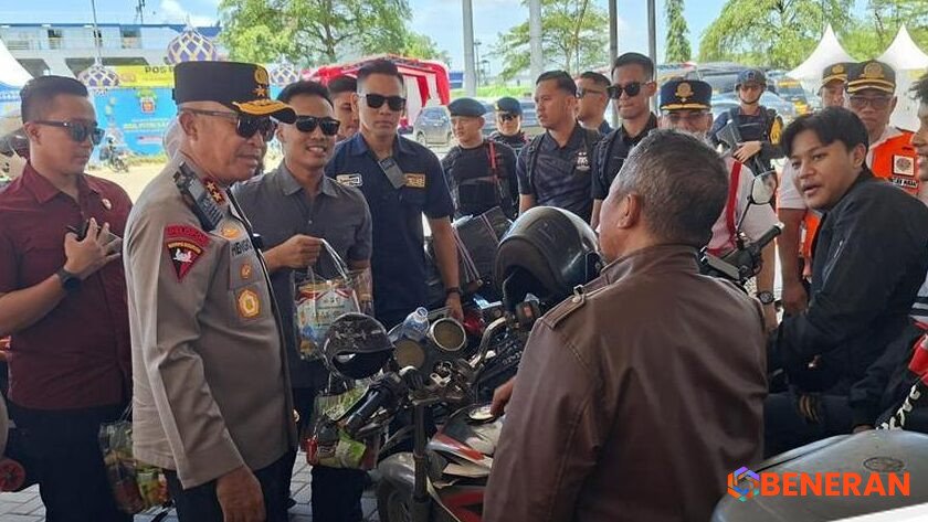 Kapolda Banten Pastikan Kelancaran Arus Mudik Motor di Pelabuhan Ciwandan