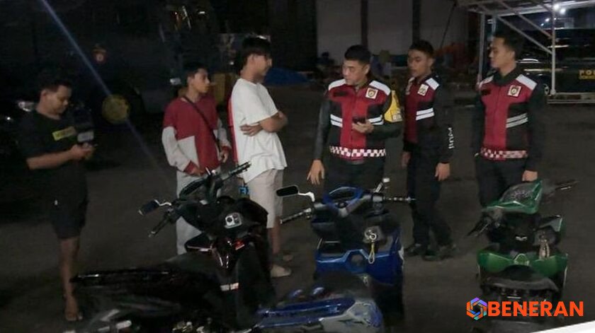 Patroli Polisi Hentikan Balap Liar di Bogor, Tiga Motor Diamankan