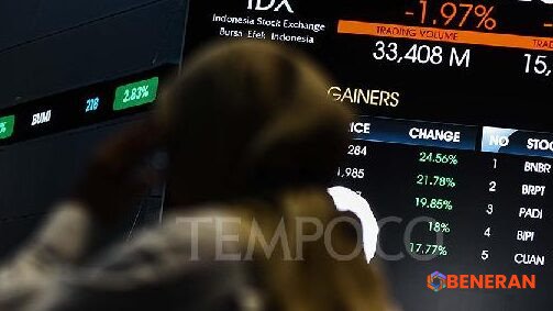 Rebalancing MSCI Tekan IHSG, Indeks Anjlok 1,98 Persen