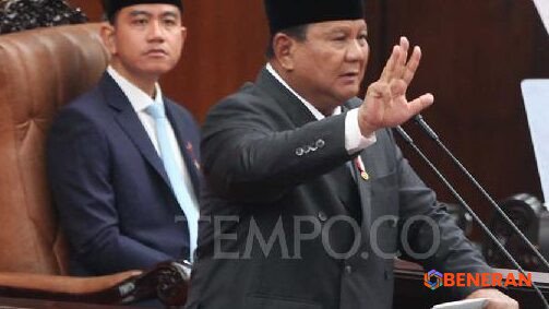 Sorotan Pidato Prabowo di DPR: Rangkuman Poin Kunci oleh Tempo