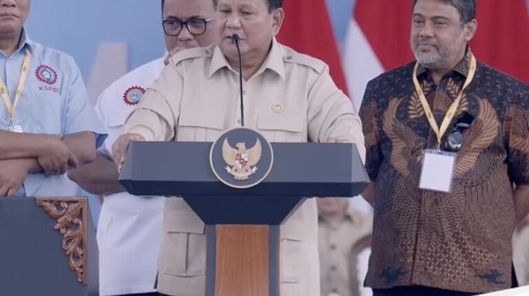 Update: Kado Prabowo di May Day: Ratifikasi Konvensi ILO 188 dan Perpres Driver Online