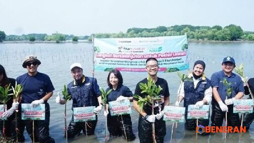 Pelindo Perkuat Komitmen Lingkungan dengan Restorasi Pesisir Muara Gembong